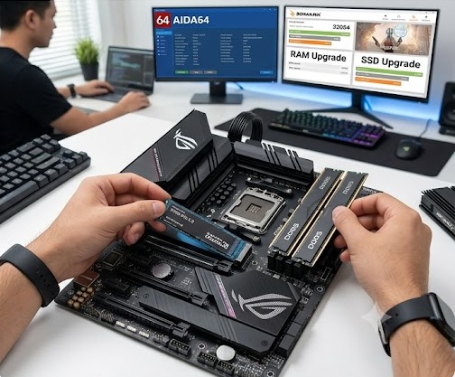 Upgrade SSD atau RAM Dulu? Panduan Memilih Komponen PC yang Paling Berdampak untuk Performa